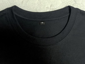 Logo personnalisé Streetwear Tee coton délavé à l'acide t-shirt surdimensionné faux deux pièces double couche à manches longues t-shirts pour hommes - Product Image 3