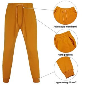 Ensemble de survêtements pour hommes avec logo de marque personnalisé de la même couleur, sweat-shirts et pantalons de survêtement pour hommes, vêtements de sport deux pièces, survêtements de marque pour hommes - Product Image 4