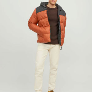 Chaqueta acolchada para hombre superventas, gran oferta, recién llegada, chaqueta de invierno impermeable de manga larga, grosor fino de alta calidad - Product Image 4