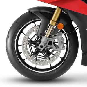 Adesivi Ufficiali per Cerchioni Moto Honda, 17 Pezzi Bianchi - Product Image 1