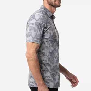 Nouveauté 2026 Vêtements de plein air pour hommes Chemises polo à sublimation Prix raisonnable Nouveau style Chemises polo à sublimation pour hommes - Product Image 3