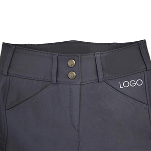 Pantalones ecuestres hechos a medida para niños, elección profesional, suministro directo de fábrica, pantalones de equitación con bolsillo con cremallera - Product Image 4