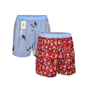 Calzoncillos bóxer de tela fresca de 4 vías transpirables cómodos para hombre, ropa interior personalizada Inh Hung Vietnam, ropa interior de fábrica - Product Image 1