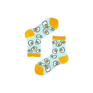 Chaussettes pour enfants à motifs d'oeufs verts - Product Image 1