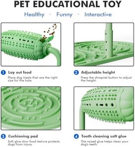 Tapis de léchage en silicone pour chien, coussin d'alimentation antidérapant sans BPA, lavable au lave-vaisselle, accessoire d'alimentation lente pour le soulagement du stress - Product Image 4