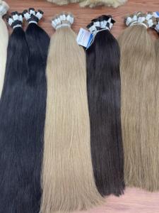 CHOICE MASTER B07 Modelo 100% Extensiones de cabello negro vietnamita virgen natural Cinta Cabello a granel> = 60% Proporción de cabello más largo Stock - Product Image 6