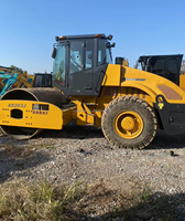 Rouleau compresseur vibrant à tambour unique de 20 tonnes XS203J |   Machine de compactage de sol et d'asphalte robuste pour la construction routière