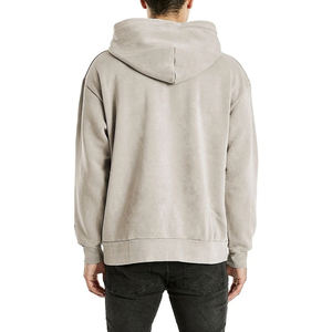 เสื้อฮู้ดดี้ผู้ชายทรงปกติ ผ้าฝ้ายออร์แกนิค 100% น้ำหนัก 380 กรัม ย้อมสีแบบ Acid Stone Washed ปักลาย พิมพ์ลายตามสั่ง ระบายอากาศได้ดี เหมาะสำหรับฤดูหนาว - Product Image 6