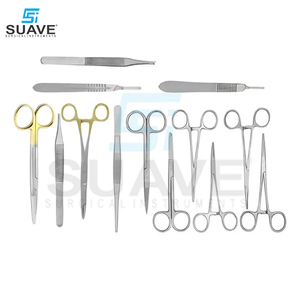 SUAVE SURGICAL INSTRUMENTS Ensemble de chirurgie mineure abdominale chirurgicale médicale avec logo personnalisé à prix de gros - Product Image 3