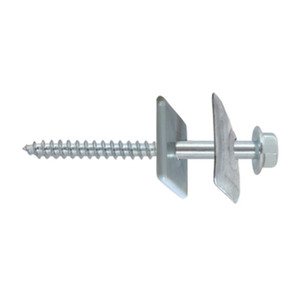 Tirafondi Zincati Completi di Rondelle 6x40 (20 pz.) - Product Image 1