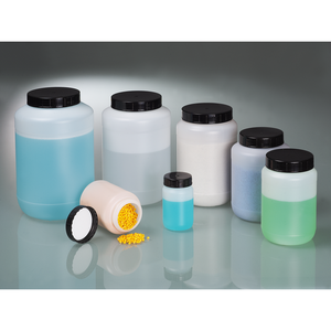 Botellas de Laboratorio Redondas de Cuello Ancho, Duraderas y de Alta Calidad de Burkle GmbH, Diseño en Caja - Product Image 1