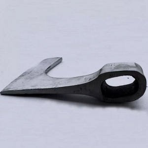 Cabeza de hacha de acero medieval forjada a mano Armamento auténtico - Product Image 2