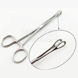 Outil de perçage corporel en acier inoxydable de haute qualité, pinces éponge et pinces Pennington, 6,5 pouces - Product Image 3