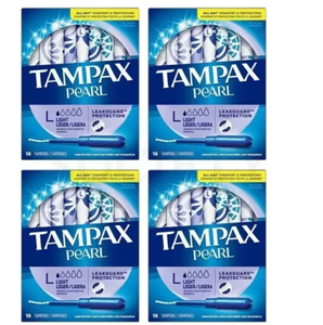 ราคาขายส่ง ผ้าอนามัยแทมแพ็กซ์ เพิร์ล พลาสติก แอนติกราวิตี้ ลีคการ์ด เบรด ซึมซับปกติ ไม่มีกลิ่น - Product Image 2