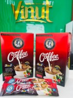 Marque privée OEM-Poudre d'extrait sain Café Arabica biologique 3 en 1-Café lyophilisé-Boisson d'usine du Vietnam