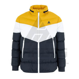 New Arrival Full Zipper Puffer <b>Jacket</b> for <b>Men</b> <b>Slim</b> <b>Fit</b> Private Label <b>Men</b> Puffer <b>Jacket</b> for Online Sale - Product Image 4