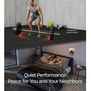 New Arrival Rubber <b>Interlocking</b> Gym <b>Tiles</b> Heavy Duty <b>Floor</b> Mats Rubber <b>Interlocking</b> Gym <b>Tiles</b> Easy Install With Strong Grip - Product Image 6