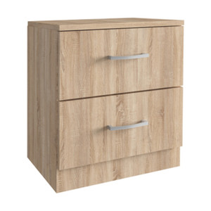 Kit Comodino 2 Cassetti 45x34xh47 Cm Rovere - Product Image 1