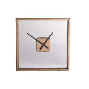 Reloj de pared decorativo de Metal de madera de alta calidad personalizado de latón AK, reloj moderno silencioso para decoración del hogar - Product Image 1