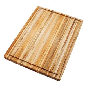 Tabla de Madera para Servir, Tabla de Cortar de Madera de Teca, Tabla de Cortar de Madera de Caoba, Utensilios de Cocina - Product Image 1