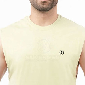 Camiseta sin mangas de algodón XL para hombre, equipo de entrenamiento ligero transpirable cómodo con diseño impreso para correr informal, gimnasio, uso físico - Product Image 6