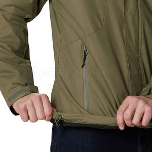 Chaquetas de Lluvia Personalizadas con Logotipo para Hombre, Ligeras, Transpirables, Impermeables, Resistentes al Viento, de Poliéster/Nailon de Alta Calidad, con Capucha y Cuello Delgado - Product Image 6