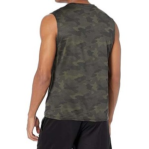 Vêtements de sport d'entraînement Gym Fitness gilet débardeurs personnalisé prix de gros hommes coton respirant sans manches homme débardeur chemises 2025 - Product Image 5