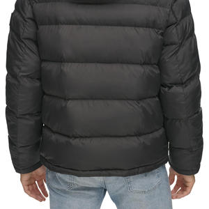 Premium hommes élégant Puffer Bomber veste décontracté léger chaud hiver vêtements d'extérieur Durable épais mode résistant à l'eau fermeture éclair - Product Image 6