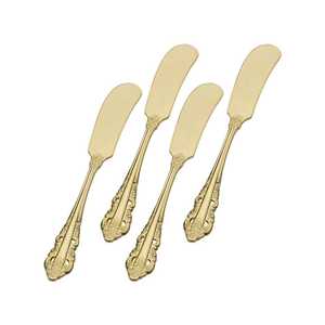 Wholesale High Quality Stainless Cutlery Golden Finished <b>Cheese</b> <b>Set</b> with New Design Handle for Cake Serving & Kitchen Use - Product Image 1