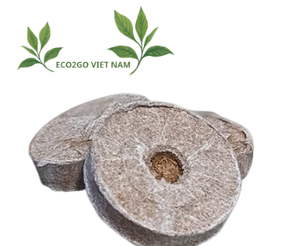 Haute qualité coco tourbe pellet fibre de coco pellet Jiffy disque pour la plantation et la pépinière du fabricant prix le moins cher ECO2GO VIETNAM - Product Image 4