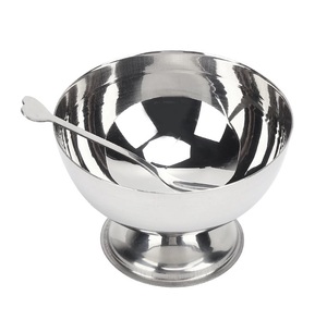 Bol de service en acier inoxydable pour la décoration de table bol de service de nourriture de taille personnalisée pour restaurant maison et cuisine - Product Image 1