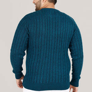 Pull tricoté élégant pour hommes Sweatshirts de grande taille pour la saison d'hiver Sweatshirts pour hommes à prix abordable - Product Image 2