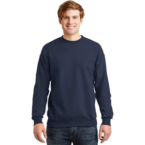 High Quality Custom <b>Men's</b> Crew Neck Fleece Top OEM Service Embroidered Winter Regular Hoodies Custom Color - Product Image 5