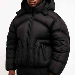 เสื้อแจ็คเก็ตแบบมีฮู้ดกันลมกันน้ำลายพรางแบบยูนิเซ็กซ์ ออกแบบตามสั่ง ให้ความสบายและความอบอุ่นสมดุลอย่างสมบูรณ์แบบสำหรับกิจกรรมกลางแจ้งตลอดวัน - Product Image 1