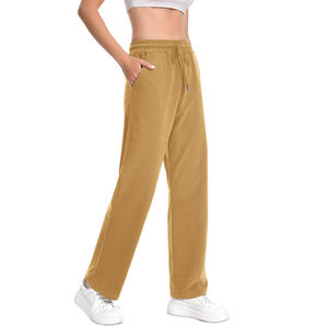 Vente en gros de pantalons de survêtement surdimensionnés de haute qualité, coupe ample, confortables, vêtements de plein air et streetwear tendance pour femmes - Product Image 3