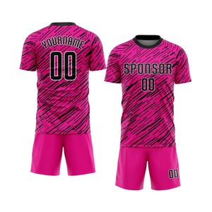 Uniforme de Fútbol Sublimado Personalizado - Pantalones Cortos Impresos Transpirables 100% Poliéster, Fabricación Privada, Producción en Masa, Etiqueta Personalizada - Product Image 2