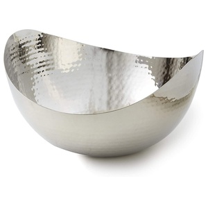 Cuenco de Metal galvanizado para fruta, Decoración de mesa, tazón duradero con soldadura de latón dorado, tazón de servicio de diseño elegante - Product Image 5