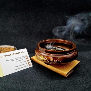 Huy Phat Puces d'huile essentielle de luxe 100% bois d'agar pur naturel avec matériau de graine d'aromathérapie au parfum de bois de santal - Product Image 1