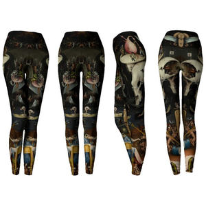 Leggings Deportivos de Compresión para Mujer, Estampados por Sublimación, Ajustados, Transpirables y Elásticos, para Gimnasio, BJJ, MMA, Entrenamiento de Grappling - Product Image 1