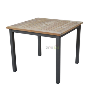 Table basse Catalina de qualité supérieure, design minimaliste et écologique en bois de teck massif, meubles de salon - Product Image 1