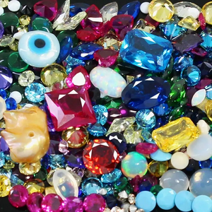 Diamant naturel certifié qualité AAA+, rubis MOGOK, émeraude, saphir, turquoise, améthyste, 128 pièces, Gem213 - Product Image 4