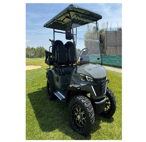 Cheap High Performance 4 Seater Electric <b>Golf</b> Carts with Lithium Battery and Fuel Option Durable Utility Vehicle for Resorts - Product Image 4