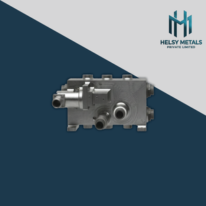 Bloque de Aluminio Mecanizado CNC de Alto Rendimiento para Unidades de Control Neumático y Equipos de Automatización, Servicio de Fresado Personalizado - Product Image 2