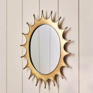 Espejo de Pared Decorativo para Interiores, Diseño de Hojas, Decoración Clásica y Moderna, Espejo con Múltiples Acabados - Product Image 2