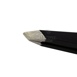 Pinzas Curvas de Acero Inoxidable con Punta Inclinada, Herramienta Moderna y Ecológica para el Cuidado de las Cejas - Product Image 4