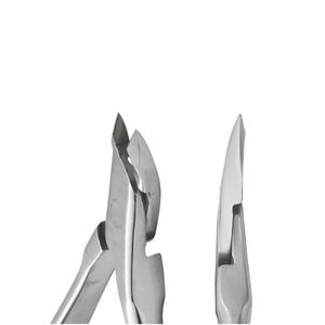 Pinzas para uñas de pedicura de acero inoxidable alemán, removedor de uñas de punta de 3 mm con hoja afilada para pinzas para cutículas de bebés para el cuidado de la belleza - Product Image 1