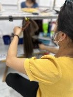 Mèches de Cheveux Humains Vierges Bruts Non Traités "Super Double Drawn" du Vietnam, Tissage Lisse Os, Non Remy, Extensions Fournisseurs