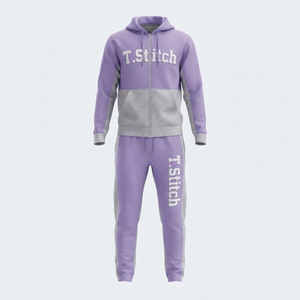 Conjunto Deportivo Unisex de Invierno, Cortavientos, a la Moda, Informal, Cómodo, 100% Algodón, Diseño Sólido, Sudadera con Capucha y Pantalones de Secado Rápido - Product Image 4