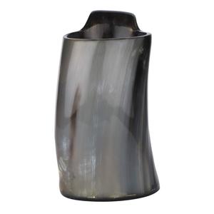 Mug en corne à boire artisanal de qualité supérieure, personnalisé, antique, sculpté à la main, en corne naturelle, style viking, gobelet incurvé en provenance d'Inde - Product Image 5