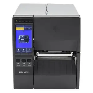 新的!斑马ZT231-4英寸工业热转印和直接热打印，大型彩色触摸屏，多接口
